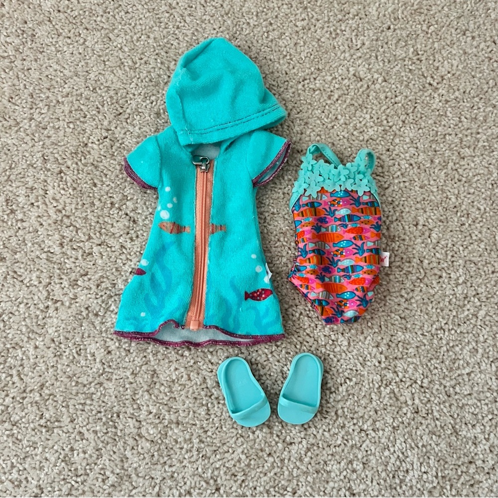 American Girl WellieWishers swim outfit